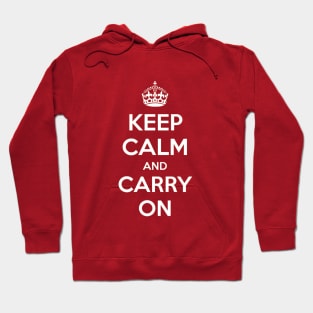 Keep Calm and Carry On Hoodie